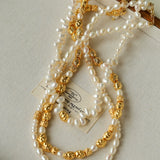 Single Lava Pearl Necklace