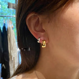 Classic High-Polish Sterling Silver Huggie Hoop Earrings