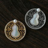 Luxury Pearl & Shell Brooch Collection | Vintage Floral, Butterfly & Gourd Pins