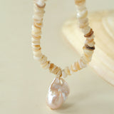 2026 Spring Summer Waterdrop Baroque Necklace