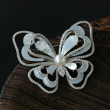 Luxury Pearl & Shell Brooch Collection | Vintage Floral, Butterfly & Gourd Pins