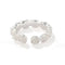 Sculpted Rose Garland Adjustable Ring - styled view 2 | Floysun