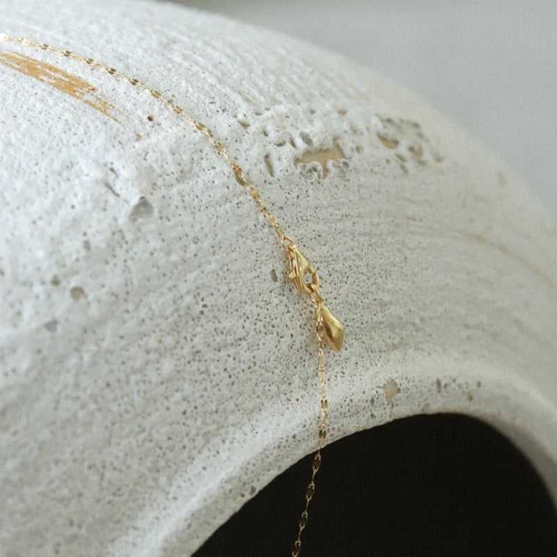 Teardrop Lariat Long Y Necklace - detail view 3 | Floysun