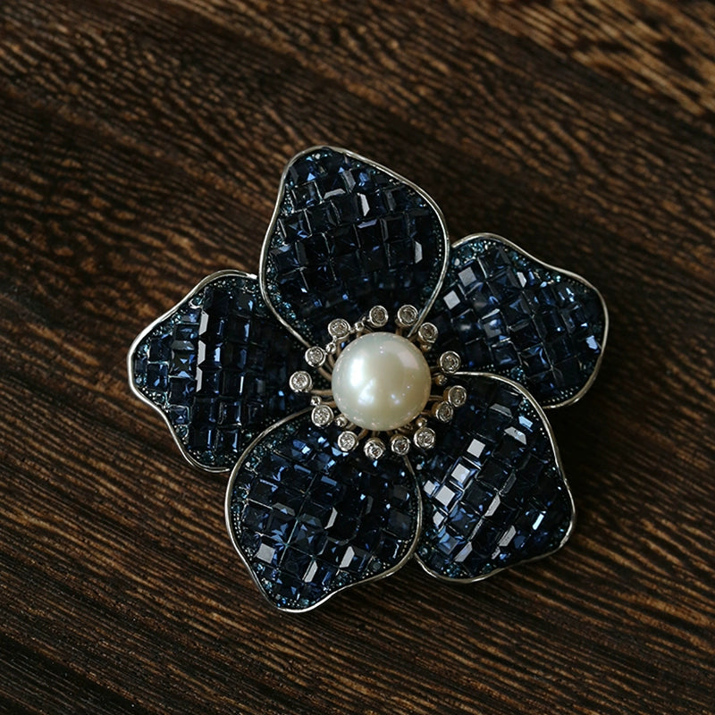 Luxury Pearl Brooch Collection | Elegant Floral & Butterfly Designs