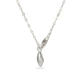 Teardrop Lariat Long Y Necklace - front product view 2 | Floysun