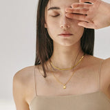 925 Sterling Silver Lock Alphabet Necklace