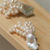 Baroque & Freshwater Pearl Tassel Drop Earrings