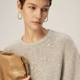 Twisted Oval 925 Silver Hoop Earrings