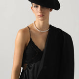 Swarovski Knotted Pearl Necklace