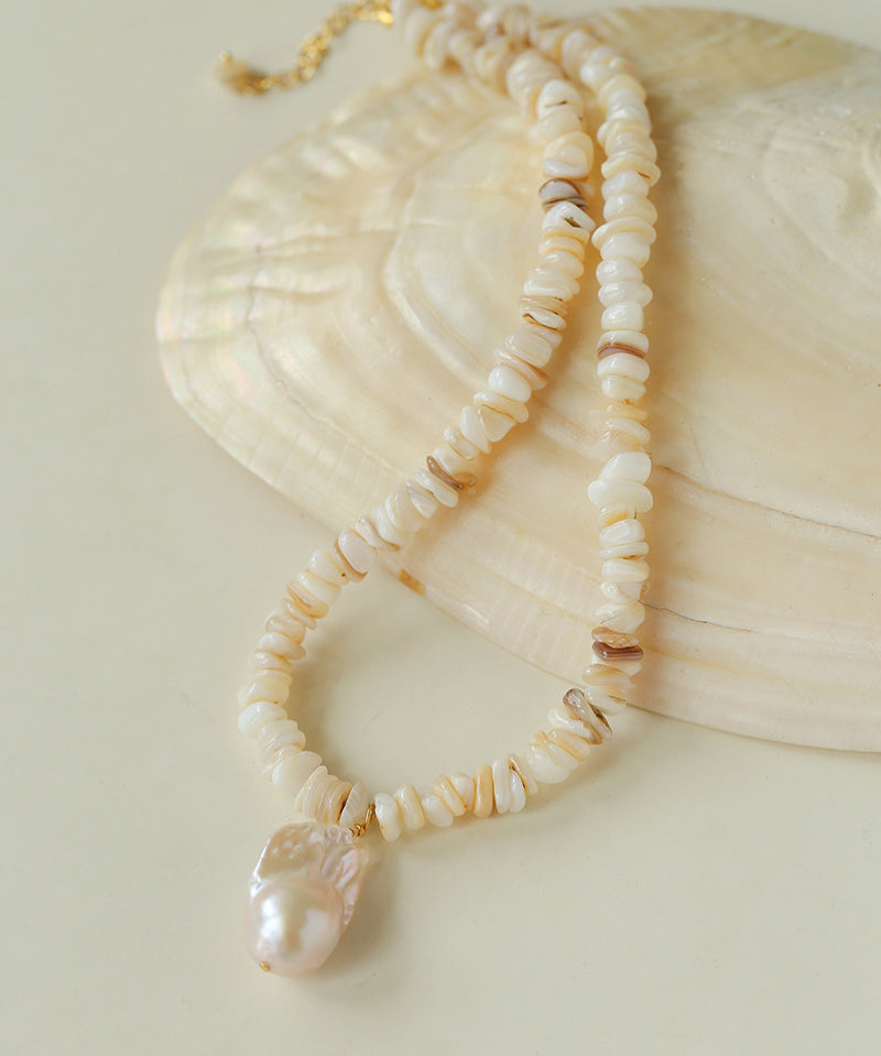 2026 Spring Summer Waterdrop Baroque Necklace