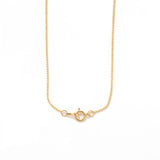 Elegant French Lapis Lazuli Heart Ball Chain Necklace