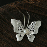 Luxury Pearl & Shell Brooch Collection | Vintage Floral, Butterfly & Gourd Pins