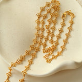 Hollow Clover Long Necklace