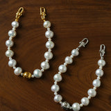 Luxury Elegance Natural Freshwater Pearl Spacer Bead Bracelet
