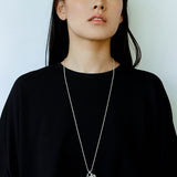 Minimalist Vase / Wine Jug / Wallet Sculptural Pendant Long Necklace