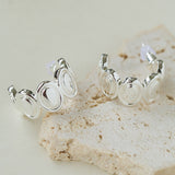 Minimalist Multi Oval C Hoop Earrings