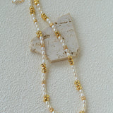 Elegant Minimalist Freshwater Pearl Beaded Choker Necklace