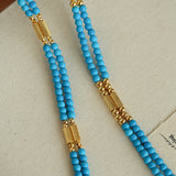 925 Sterling Silver Magnetic Turquoise Convertible Necklace & Bracelet