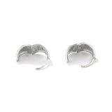 Polished Cone Huggie Earrings | Minimalist Everyday Hoops