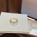 Bezel-Set Cubic Zirconia Slim Band Ring