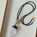 Abstract Geometric Long Pendant Necklace - floysun