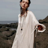 Abstract Geometric Long Pendant Necklace - floysun