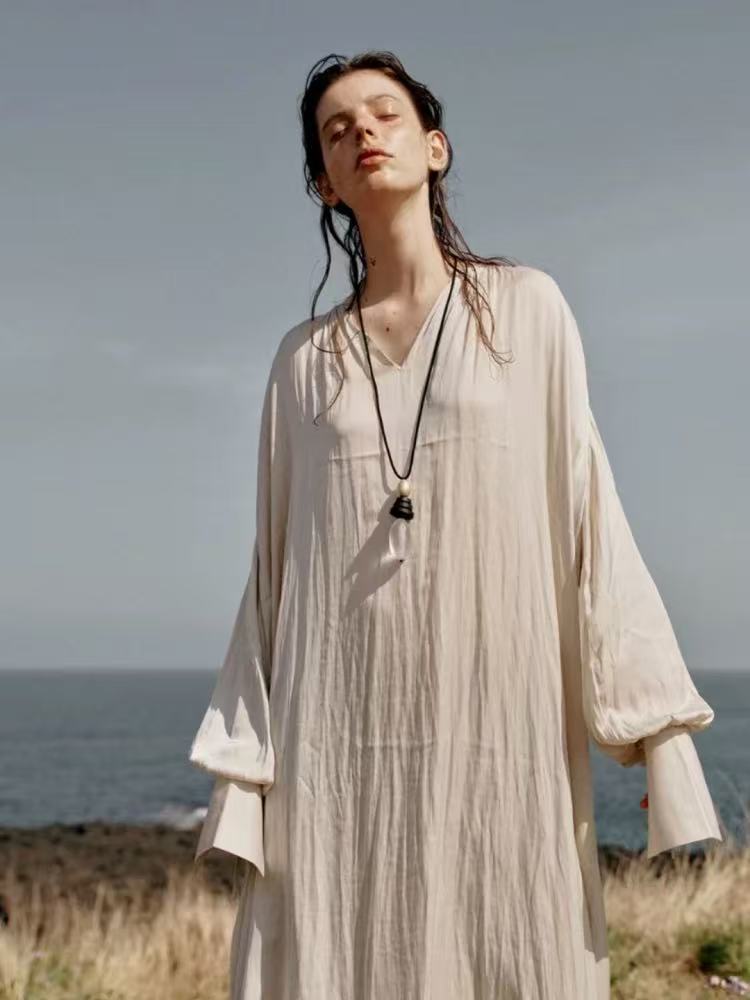 Abstract Geometric Long Pendant Necklace - floysun