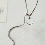 Adjustable Y - Shape Crystal Snake Chain Necklace - floysun