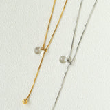 Adjustable Y - Shape Crystal Snake Chain Necklace - floysun