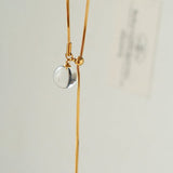 Adjustable Y - Shape Crystal Snake Chain Necklace - floysun