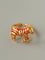 Adjustable Zebra Enamel Open Ring - floysun