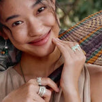 Adjustable Zebra Enamel Open Ring - floysun