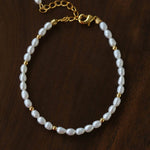 All-Match Layerable Rice Freshwater Pearl Bracelet - floysun