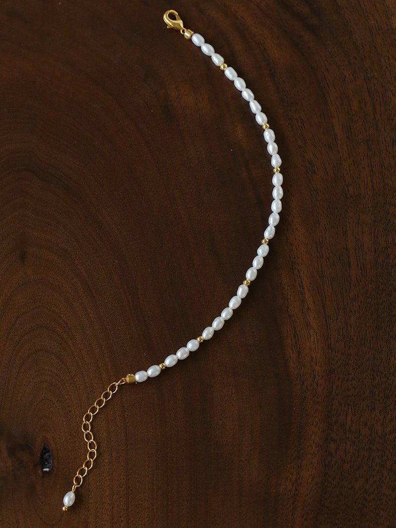 All-Match Layerable Rice Freshwater Pearl Bracelet - floysun