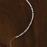 All-Match Layerable Rice Freshwater Pearl Bracelet - floysun