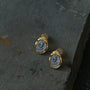 Ancient Greek Retro 925 Silver Coin Stud Earrings - Type B - floysun