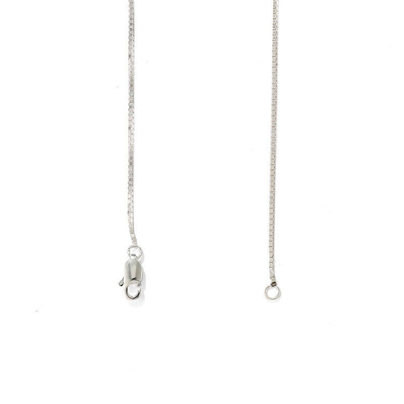 Angelite and Black Onyx Flower Bud Long Necklace - floysun