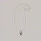 Angelite and Black Onyx Flower Bud Long Necklace - floysun