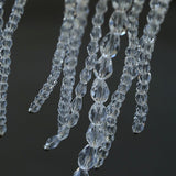 Asymmetric Polished Silver Leaf Long Tassel Earrings - floysun
