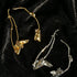 Asymmetrical Lotus Drop Earrings - floysun