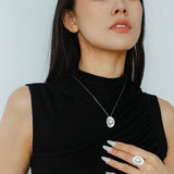 Aurora Edison Pearl Adjustable Ring - floysun