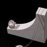 Aurora Edison Pearl Pendant Necklace - floysun