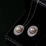 Aurora Edison Pearl Pendant Necklace - floysun