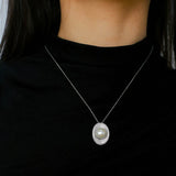 Aurora Edison Pearl Pendant Necklace - floysun