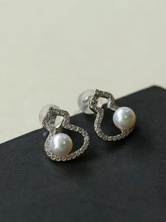 Aurora Freshwater AK Mini Gourd Stud Earrings - floysun