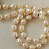 Auspicious Elephant Collection White Jade Elephant Necklace with Pearl - floysun