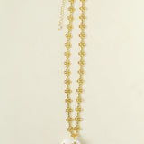 Auspicious Elephant Collection White Jade Elephant Pendant Chian Necklace - floysun