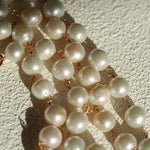 Balanced Baroque Pearl Long Necklace - floysun