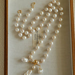Balanced Baroque Pearl Long Necklace - floysun