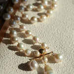 Balanced Baroque Pearl Long Necklace - floysun